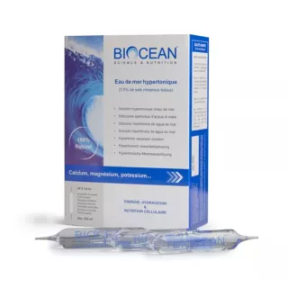 Biocean Hypertonic Energetica Natura - Vitalité & équilibre minéral - 30 ampoules x 10ml