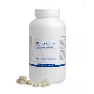 Biotics C Plus 1000mg Energetica Natura - Immunité & vitalité - 300 comprimés