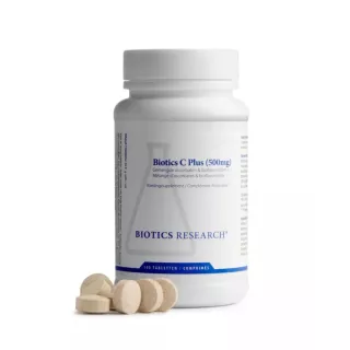 Biotics C Plus 500mg Energetica Natura - Immunité & vitalité - 100 comprimés