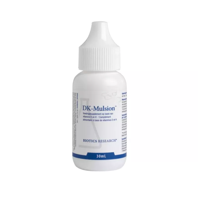 DK-Mulsion Vitamines D3, K1 et K2 Energetica Natura - Capital osseux - 30ml