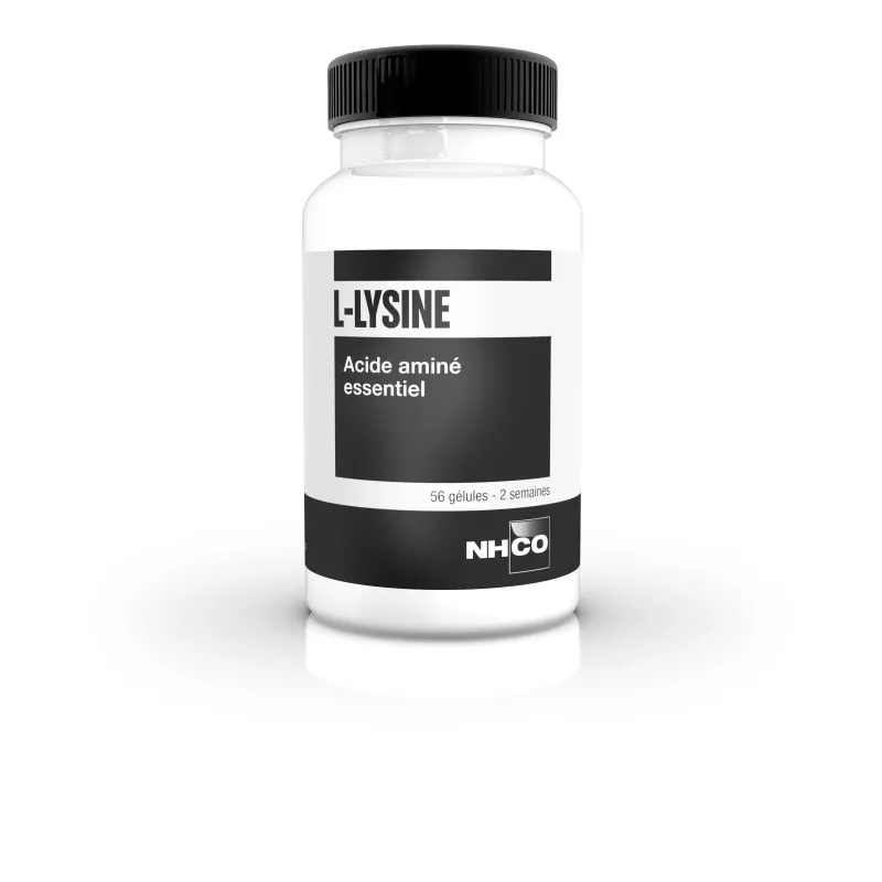 L-Lysine NHCO - Acide aminé essentiel - 56 gélules