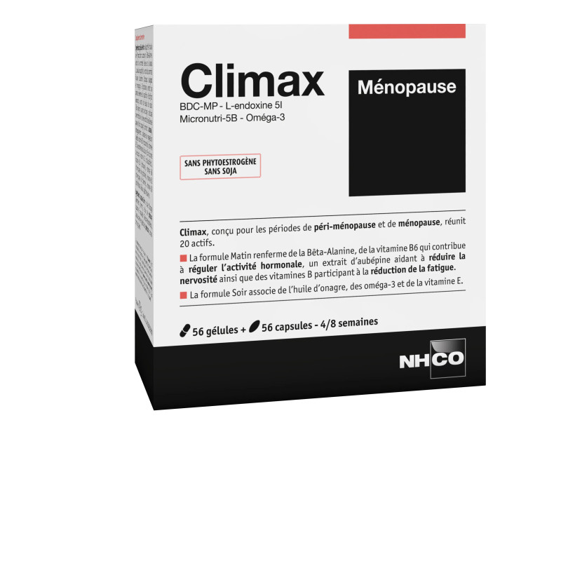NHCO Climax ménopause - Lot de 2 x 56 gélules