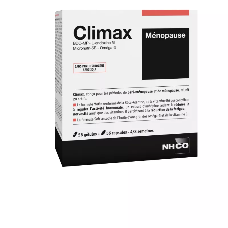 NHCO Climax ménopause - Lot de 2 x 56 gélules