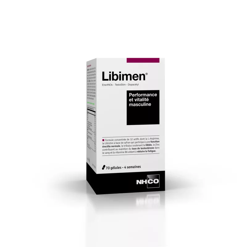 Libimen NHCO - Santé sexuelle masculine - 70 gélules