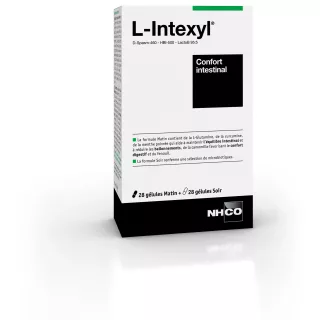 NHCO L-Intexyl - Équilibre intestinal - 2 x 28 gélules
