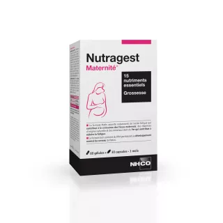 Nutragest Maternité NHCO - Femme enceinte - 60 gélules + 30 capsules