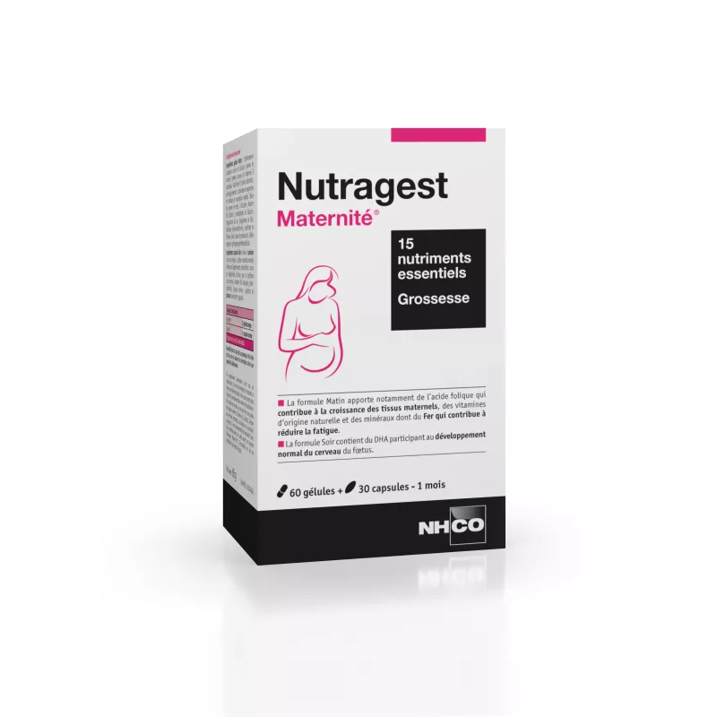 Nutragest Maternité NHCO - Femme enceinte - 60 gélules + 30 capsules
