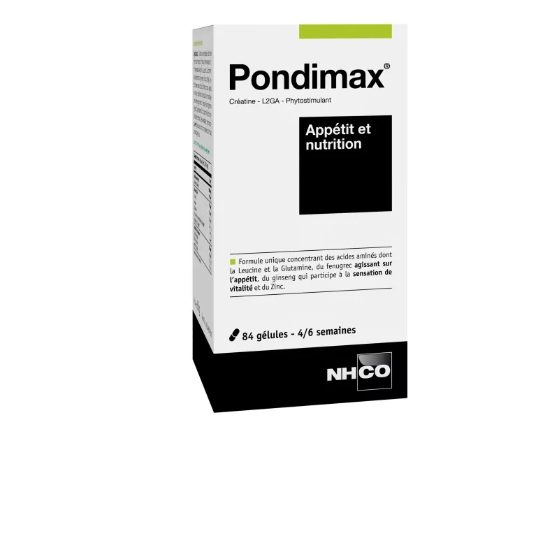 Pondimax NHCO - Appétit et nutrition - 84 gélules