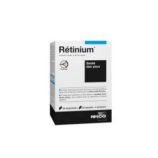 NHCO Rétinium - Santé des yeux - 28 gélules + 28 comprimés
