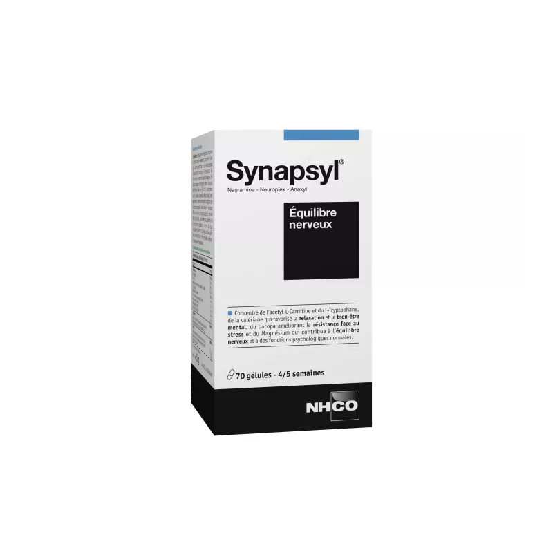 NHCO Synapsyl - Équilibre nerveux - 70 gélules