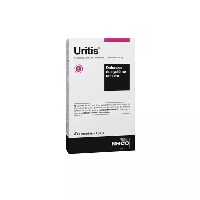 Uritis NHCO - Confort du système urinaire - 20 comprimés