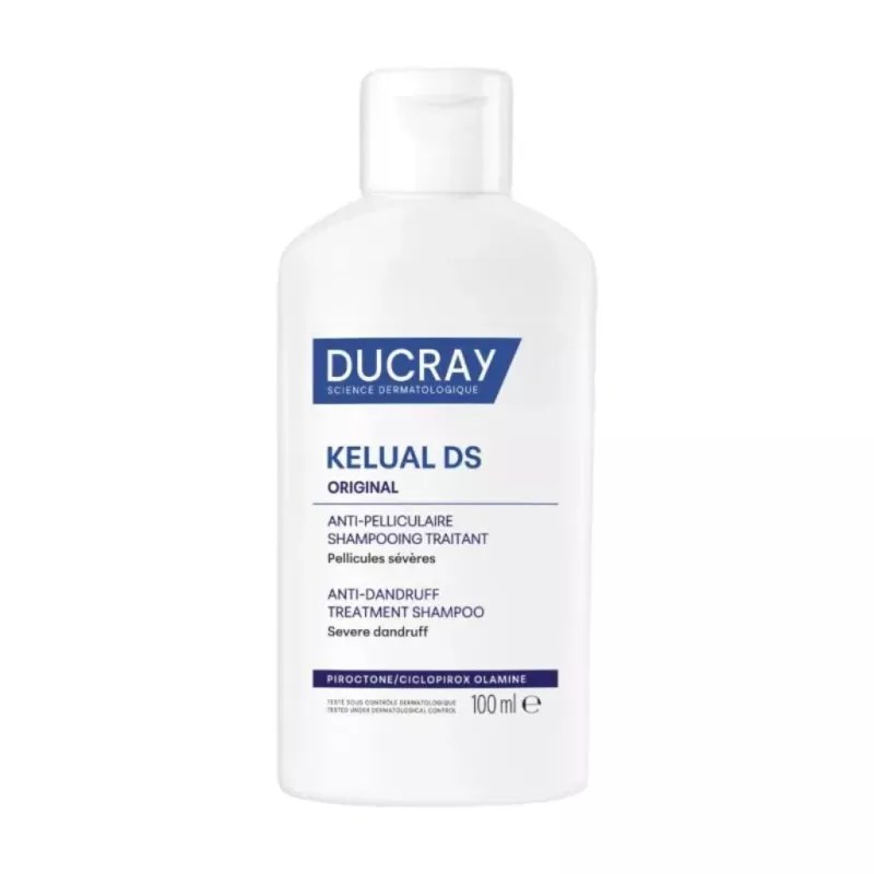 Shampoing anti-pelliculaire pellicules sévères Kelual DS Ducray - 100ml
