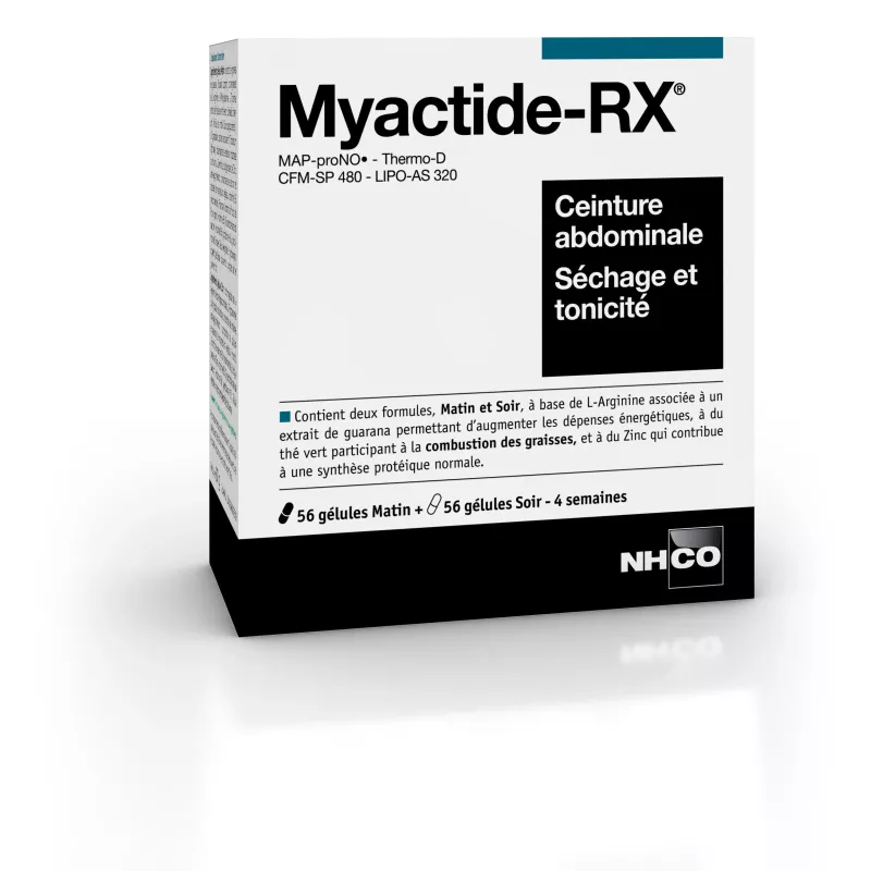 Myactide-RX NHCO  - Ceinture abdominale - 112 gélules