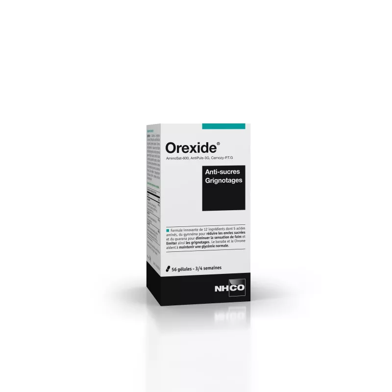 Orexide-NG NHCO - Coupe-faim & anti-sucres - 56 gélules