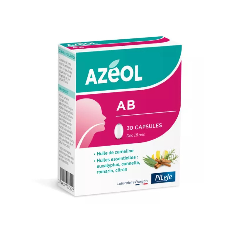 Pileje Azeol AB - Épidémies saisonnières - 30 capsules