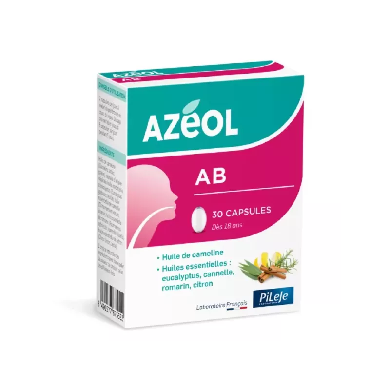 Pileje Azeol AB - Épidémies saisonnières - 30 capsules