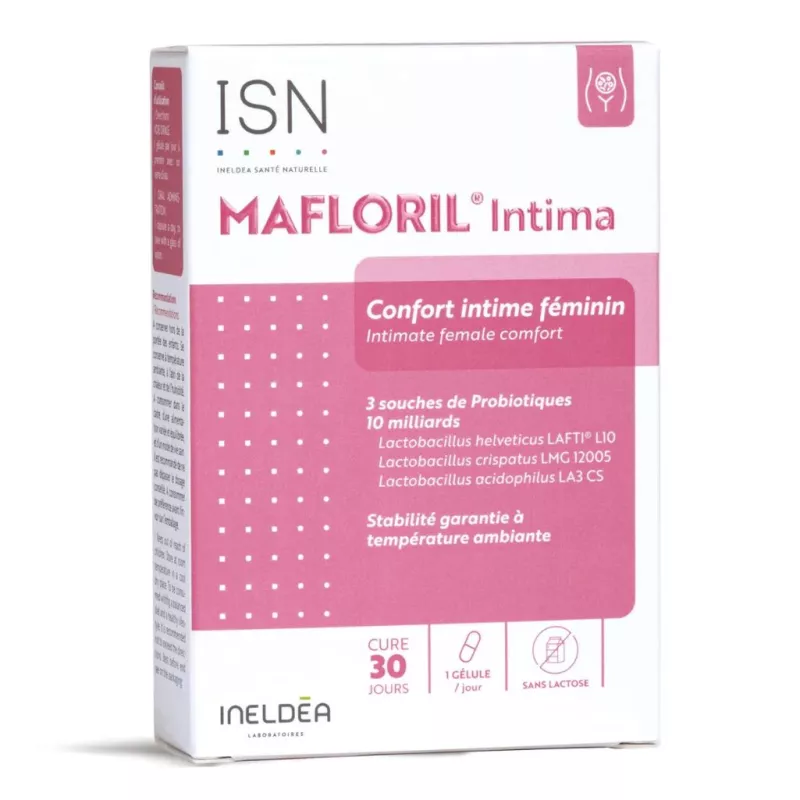 Mafloril® Intima Ineldea - Confort intime féminin - 30 gélules