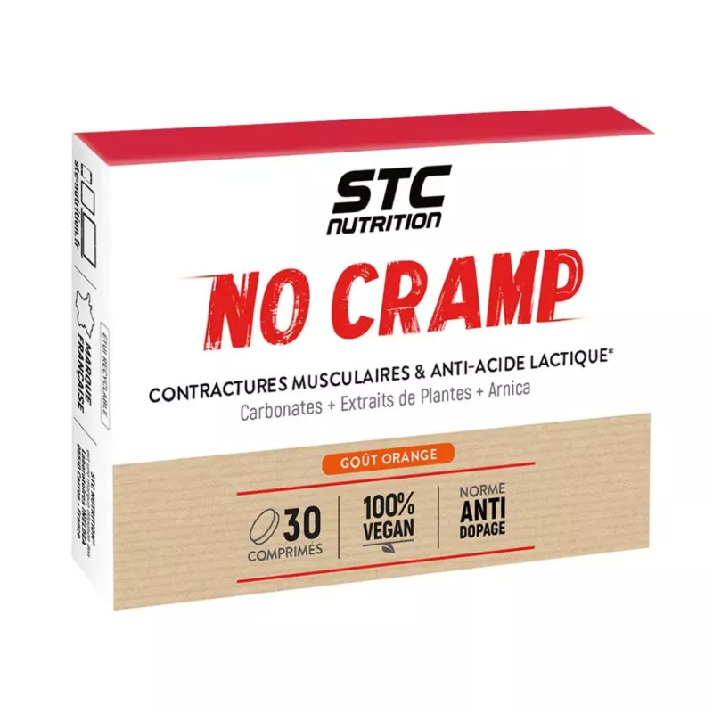 No Cramp STC Nutrition Ineldea - Bonne fonction musculaire - 30 comprimés à sucer