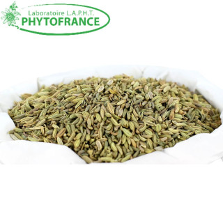 Fenouil semences entières Bio Phytofrance - Confort digestif et transit - 100g