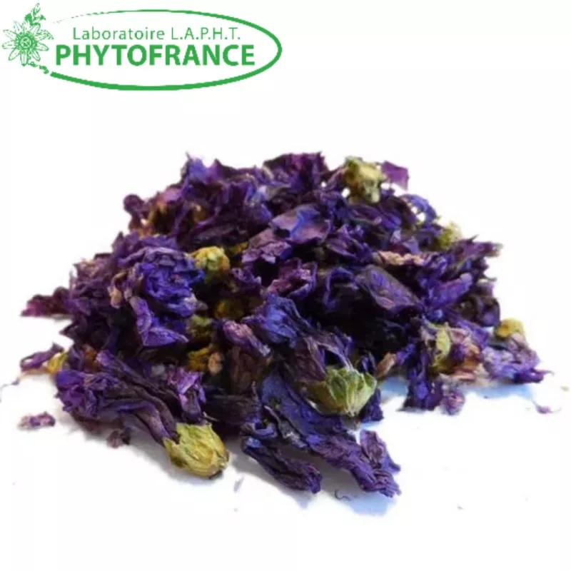 Mauve surchoix fleurs mondées Bio Phytofrance - Confort digestif et respiratoire - 25g