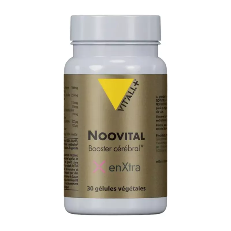 Noovital Vit'all+ - Mémoire et concentration - 30 gélules