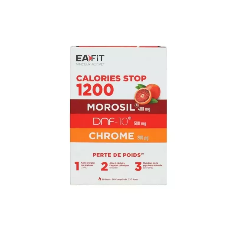 Calories stop 1200 Perte de Poids Eafit Granions - 60 comprimés