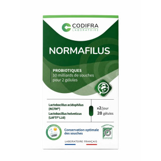 Codifra Normafilus - Confort digestif - 28 gélules
