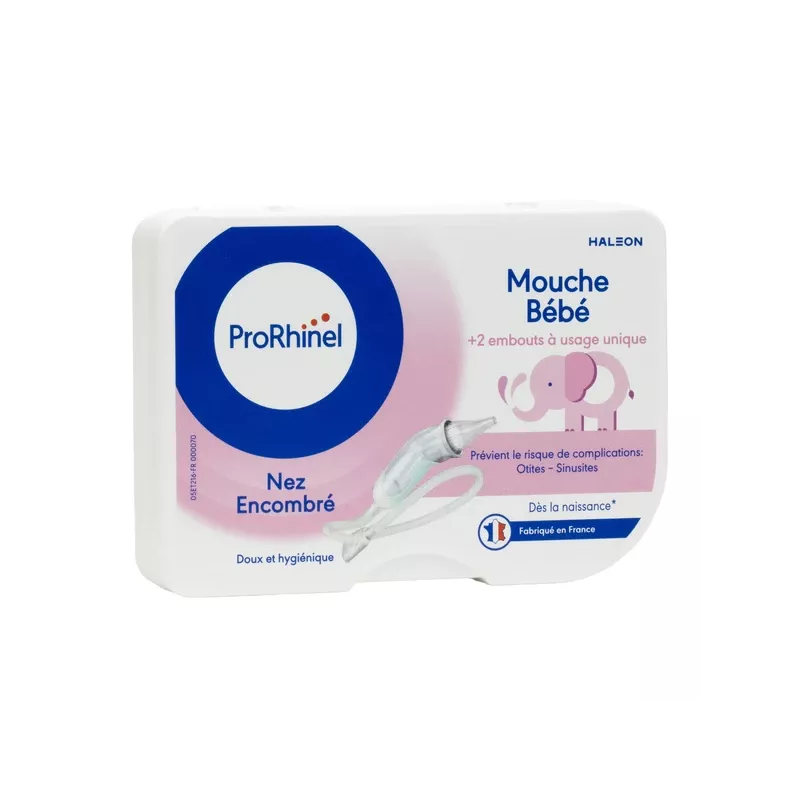 Prorhinel Mouche bébé + 2 embouts