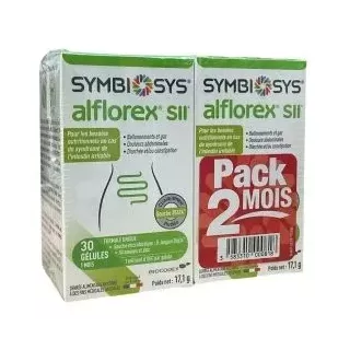Alflorex+ Symbiosys - Confort digestif - Lot de 2 x 30 gélules