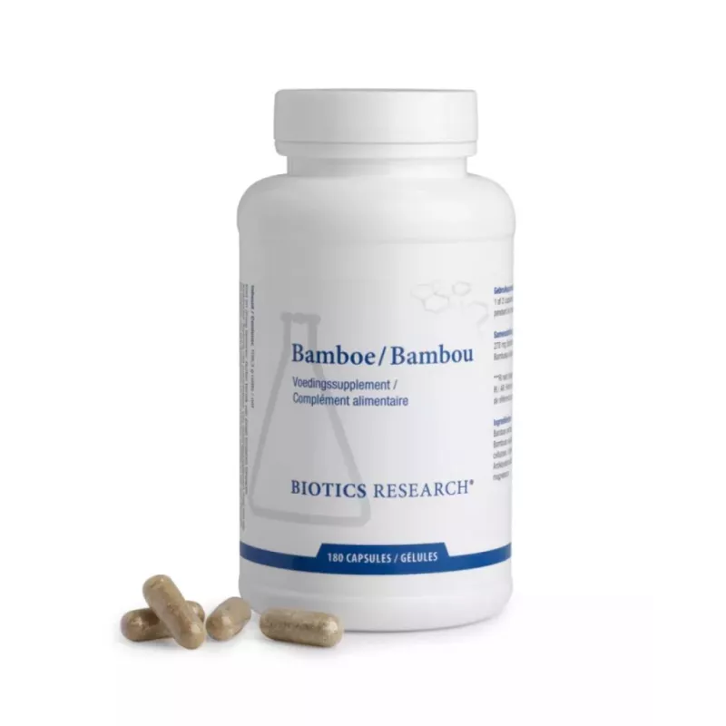 Extrait de bambou Energetica Natura - Confort articulaire & osseux - 180 gélules