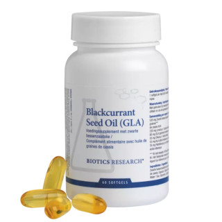 Blackcurrant Seed Oil (GLA) Energetica Natura - Acides gras essentiels - 60 capsules