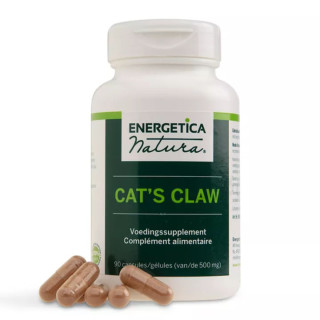 Cat's Claw 500mg Energetica Natura - Défenses naturelles - 90 gélules