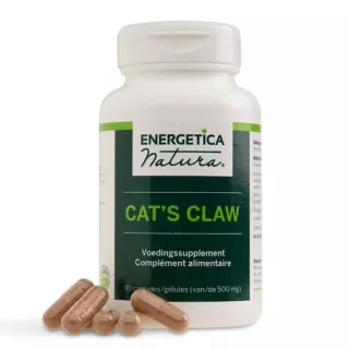 Cat's Claw 500mg Energetica Natura - Défenses naturelles - 90 gélules