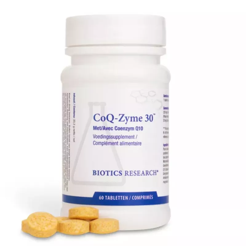Coq-Zyme 30 Energetica Natura - Vitalité au quotidien - 60 comprimés