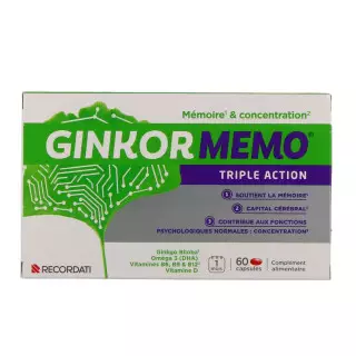 Recordati GinkorMémo - 60 capsules