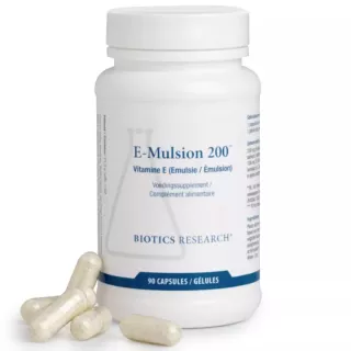 E-Mulsion 200 Vitamine E Energetica Natura - Protection cellulaire - 90 gélules