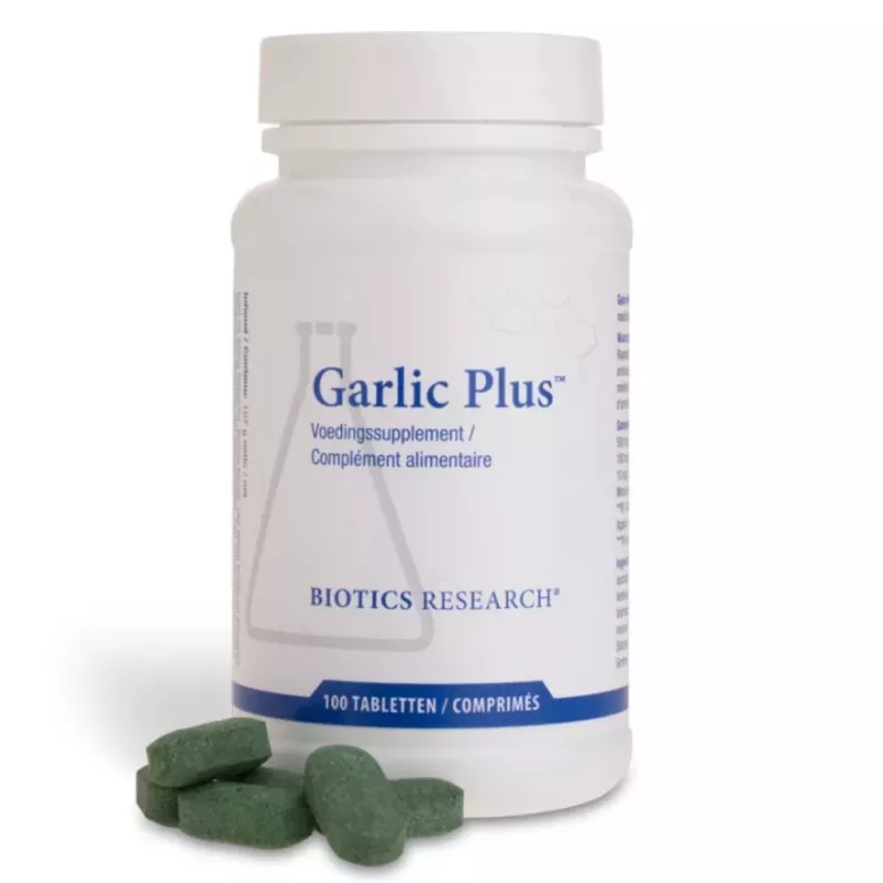 Garlic Plus Energetica Natura - Équilibre cardiovasculaire - 100 comprimés