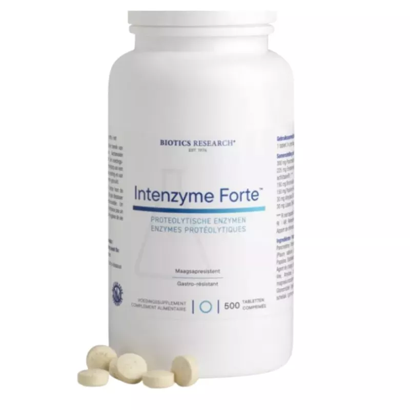 Intenzyme Forte Energetica Natura - Confort digestif - 500 comprimés