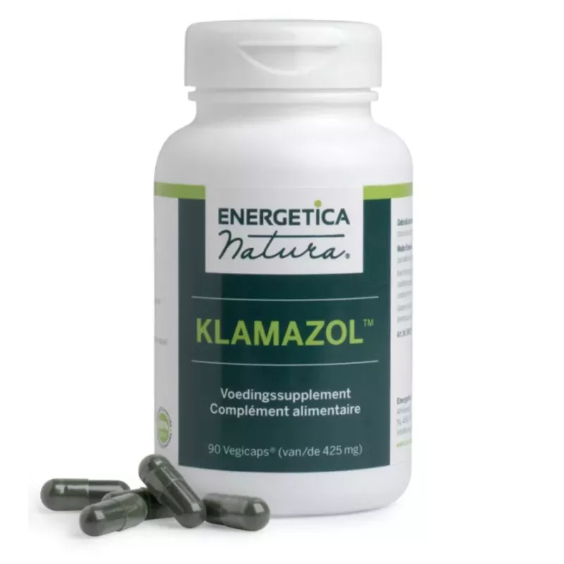 Klamazol 400mg Energetica Natura - Digestion & équilibre nerveux - 90 vegecaps