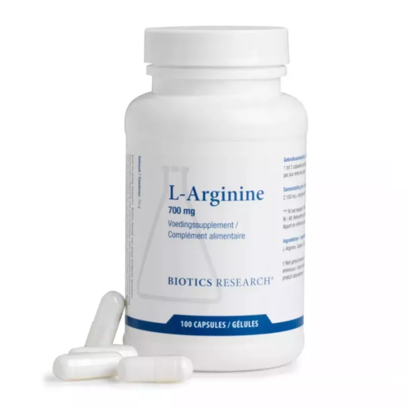 L-Arginine Energetica Natura - Besoins nutritionnels des sportifs - 100 gélules