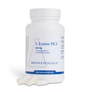 L-Lysine HCL Energetica Natura - Acides aminés - 100 gélules