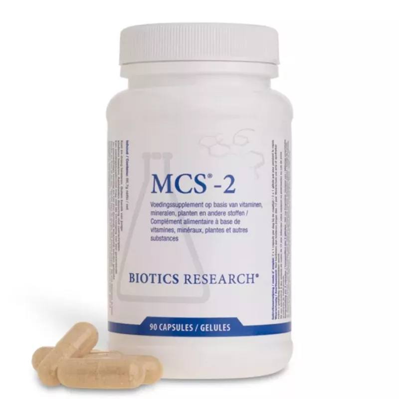 MCS-2 Energetica Natura - Fonction hépatique & métabolisme - 90 gélules
