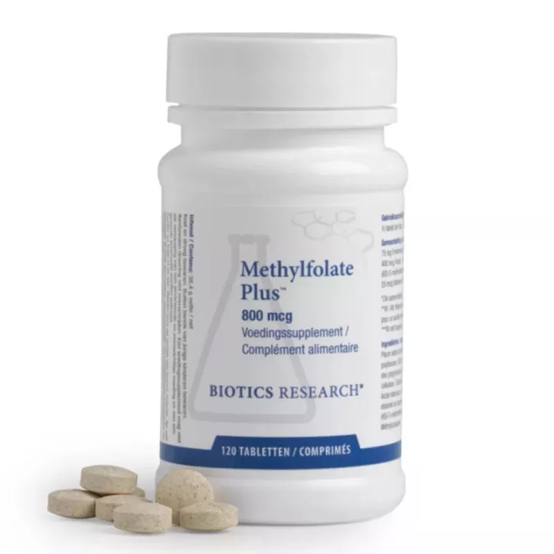 Methylfolate Plus Energetica Natura - Vitalité & équilibre nutritionnel - 120 comprimés