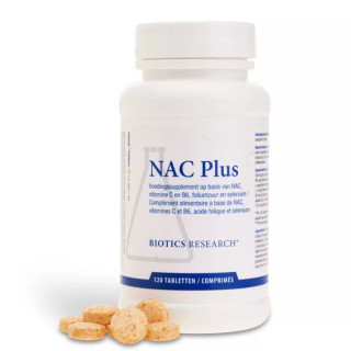 NAC Plus Energetica Natura - Défenses naturelles & protection cellulaire - 120 comprimés