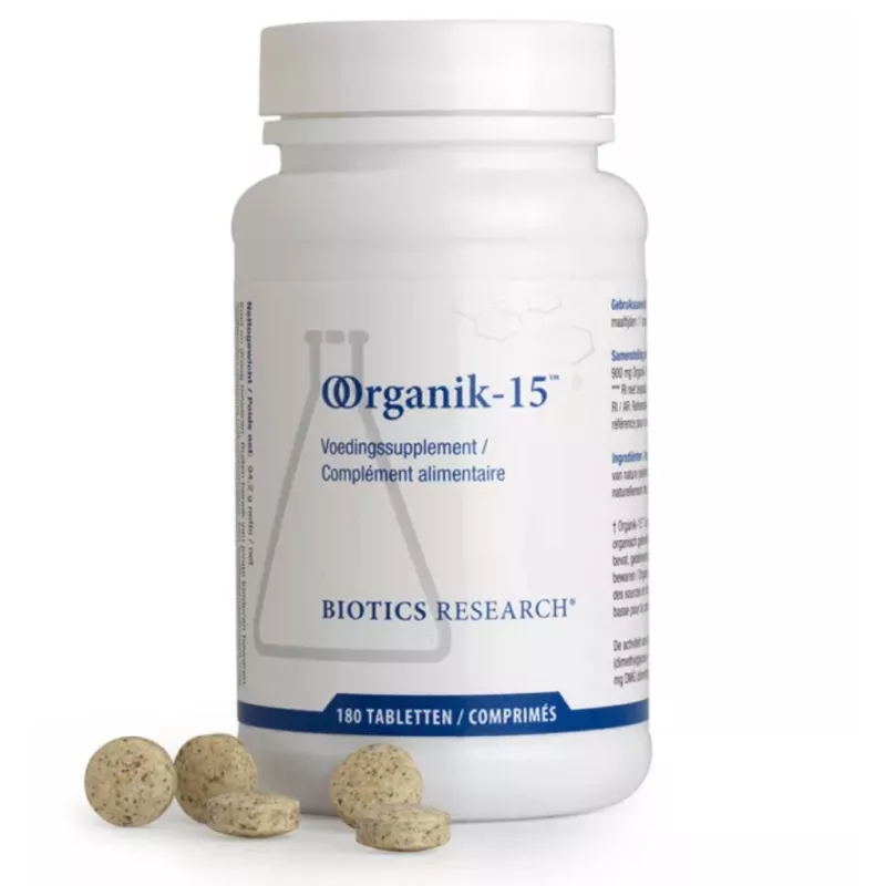 Oorganik-15 Energetica Natura - Métabolisme cellulaire - 180 comprimés