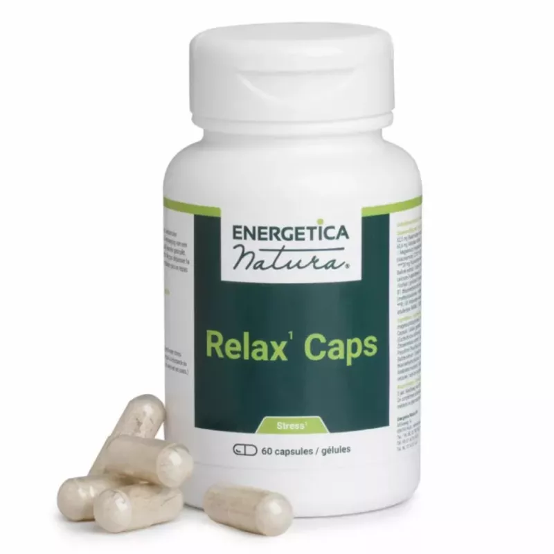 Relax Caps Energetica Natura - Stress & détente - 60 gélules