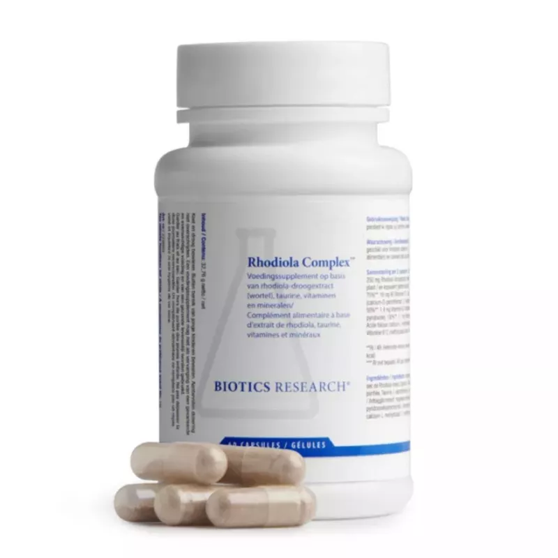 Rhodiola Complex Energetica Natura - Stress & fatigue mentale - 60 gélules