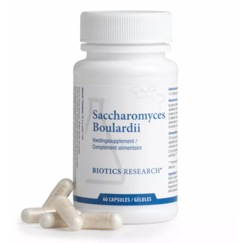 Saccharomyces boulardii Energetica Natura - Équilibre digestif - 60 gélules