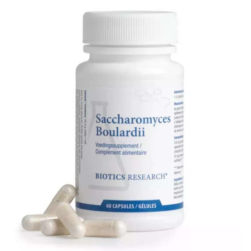 Saccharomyces boulardii Energetica Natura - Équilibre digestif - 60 gélules