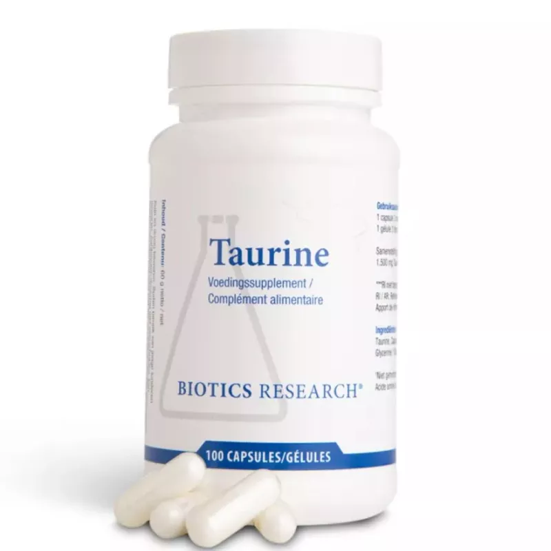 Taurine Energetica Natura - Équilibre quotidien - 100 gélules